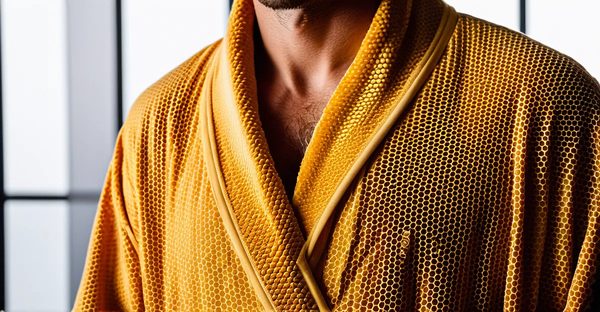 Le peignoir homme nid d'abeille : confort et élégance assurés
